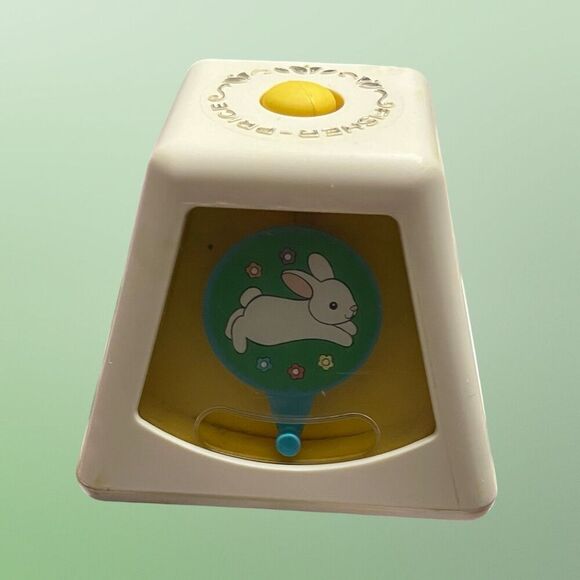 Vintage 1978 Fisher Price Turn and Learn No.156 Baby Box Activity Toy - Picture 3 of 6